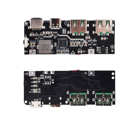 22.5W QC4.0 PD3.0 5 Portos Dual USB Banco de Energia Móvel