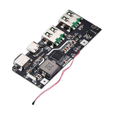 22.5W QC4.0 PD3.0 5 Portos Dual USB Banco de Energia Móvel