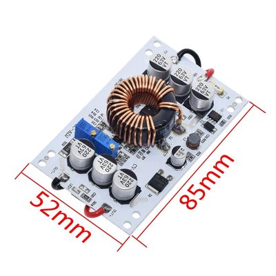 Conversor padrão de 600W DC-DC Boost para fonte de alimentação de placa de alumínio Arduino