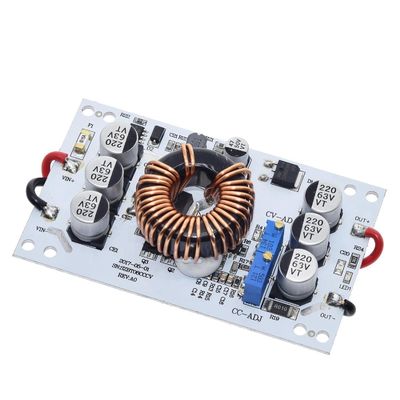 Conversor padrão de 600W DC-DC Boost para fonte de alimentação de placa de alumínio Arduino