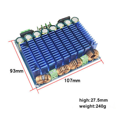 2.0 canais Dual Chip 420W*2 Classe D Digital Audio Amplifier Board