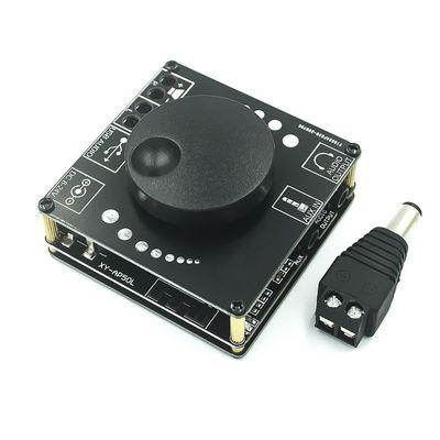 Alto-falante de canal duplo 2x50W 3,5 mm AUX Áudio estéreo BT 5.0 Amp Placa amplificadora de potência digital HIFI