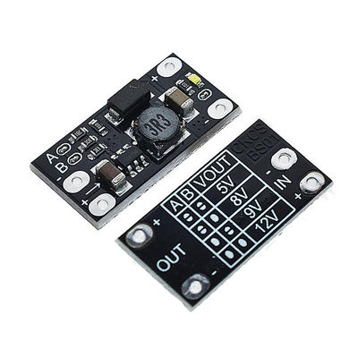 3.7V a 12V Bateria de lítio Módulo de alimentação de tensão DC-DC Booster Converter ICs