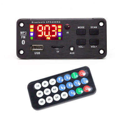 FLAC suportado 2 * 40W High Power Car Bluetooth Audio Motherboard com Bluetooth 5.0 para decodificação de música sem perdas