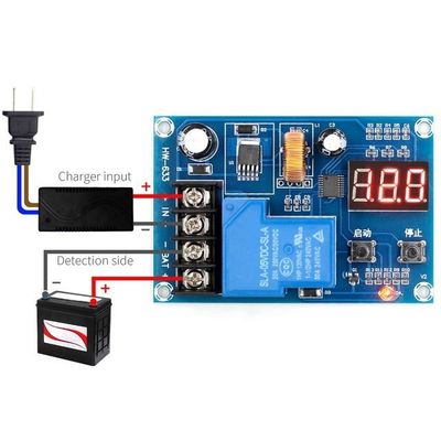 XH-M604 Módulo de Controle de Carga da Bateria Display Digital de Potência Total Desligado Proteção Switch Power ICs