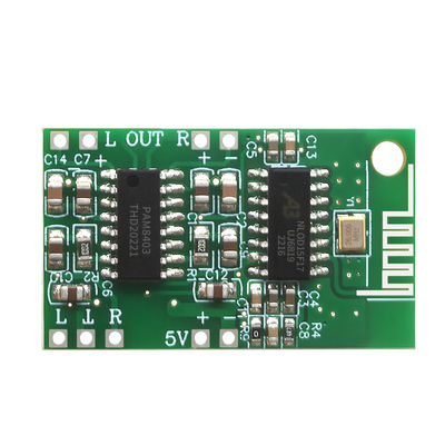 5V Amplificador de Potência de Áudio Digital Classe D Modulo estéreo Bluetooth 5.0 e chipset PAM8403