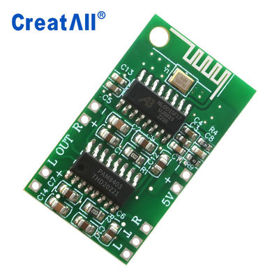 5V Amplificador de Potência de Áudio Digital Classe D Modulo estéreo Bluetooth 5.0 e chipset PAM8403