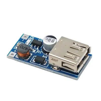 Bateria de célula única Modulo de alimentação 5V 600MA Carregador Conversor de impulso DC-DC