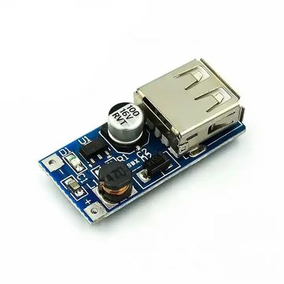 Bateria de célula única Modulo de alimentação 5V 600MA Carregador Conversor de impulso DC-DC