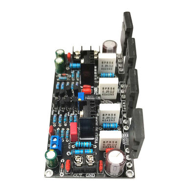 Placa amplificadora de potência mono de 200 W com tubo de par Toshiba 1943 + 5200 e ampla faixa de fonte de alimentação (20 V-90 V)