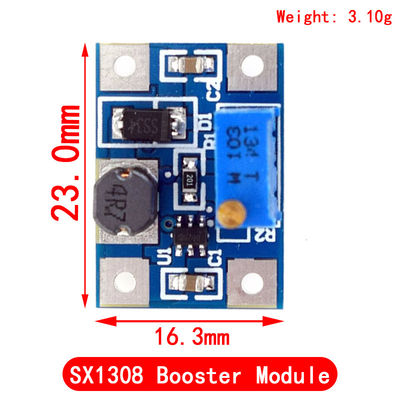Creatall MT3608 Módulo de impulso CC-DC 2A Boost Board Voltagem de entrada 2-24V Voltagem de saída 30V