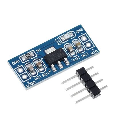AMS1117 ICs de módulos de 3,3 V para aplicações de alimentação de 1,5 V, 1,8 V, 2,5 V e 3,3 V