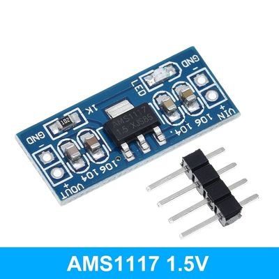 AMS1117 ICs de módulos de 3,3 V para aplicações de alimentação de 1,5 V, 1,8 V, 2,5 V e 3,3 V