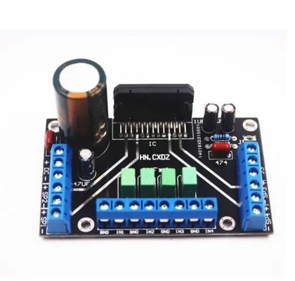 Poderosa placa de amplificador de áudio TDA7388 DC 12V Quatro canais 4 x 41W para PC e carro