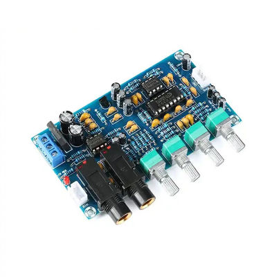 12V Dual AC12V PT2399 Amplificador de Microfone Digital Companhia Módulo de Reverberação Karaoke