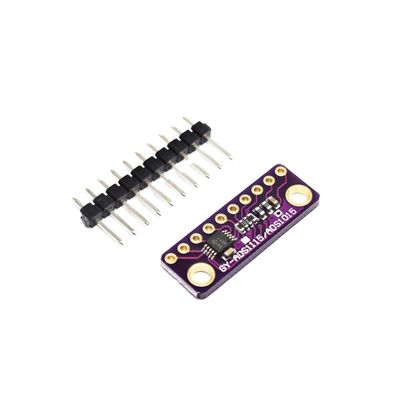 ADS1115 ADS1015 16 bits ADC 4 canais módulo amplificador de ganho programável 2.0V a 5.5V