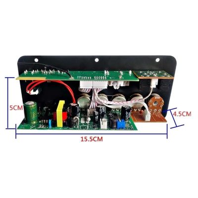 D50 Amplifier Board com áudio óptico BT AMP USB FM Radio TF Player preto para carro doméstico