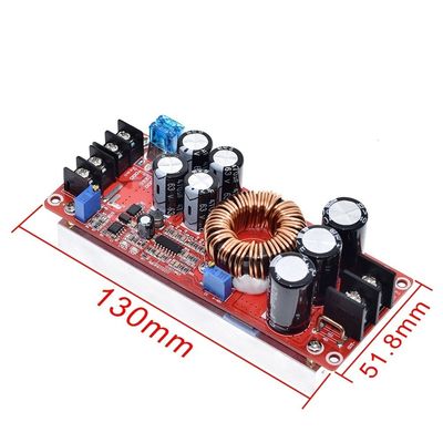 Módulo de conversão de impulso de 1200W para alimentação de alta tensão de corrente contínua IN 8-60V OUT 12-83V