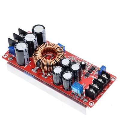 Módulo de conversão de impulso de 1200W para alimentação de alta tensão de corrente contínua IN 8-60V OUT 12-83V