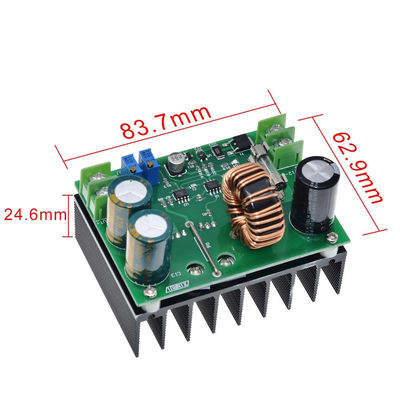 600W Boost Module 9v-60V a 12v-80V 48V 72V DC-DC Converter Board com Design Compacto