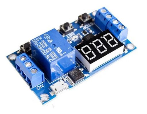 Display digital LED de 12 V selado, com temporizador ligado/desligado, com painel de comutação de revezamento para fabricação de PCB