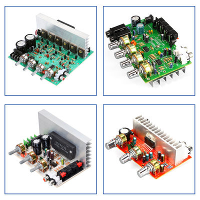 DIY Home Speaker 250W Amplificadores de Áudio de Alta Potência Painel Dual AC22-26 Comparadores Lineares Painel Subwoofer