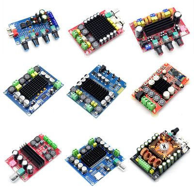 240W High Power Subwoofer Amplifier Board AMP Dual AC18-24V para Áudio de Cinema em Casa