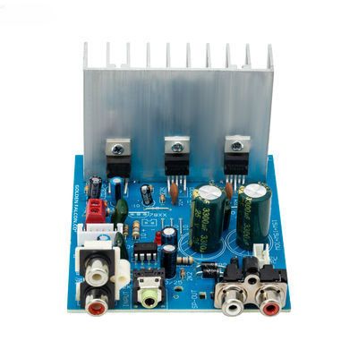 Placa amplificadora de potência de subwoofer TDA2030 2.1CH 15W * 2 30W Amplificador de áudio estéreo com alimentação dupla AC 12V