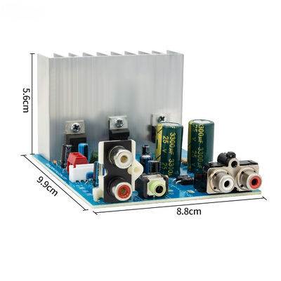 Placa amplificadora de potência de subwoofer TDA2030 2.1CH 15W * 2 30W Amplificador de áudio estéreo com alimentação dupla AC 12V