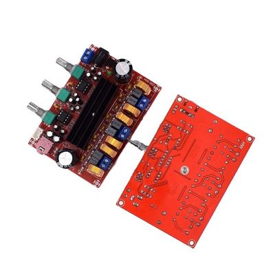 Módulo de áudio TPA3116D2 placa amplificadora de potência classe D de 2.1 canais com potência de saída de 200 W e ampla tensão DC12-24V