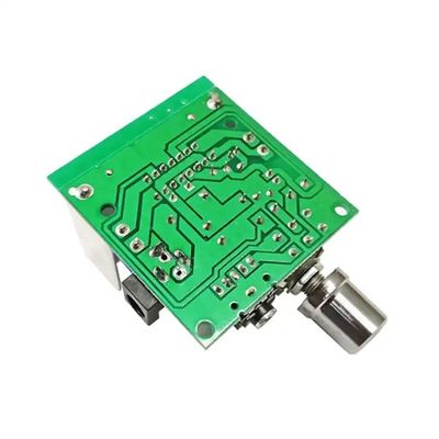 Placa amplificadora de potência de canal duplo TDA7297 12V com saída de 15W + 15W e design sem ruído