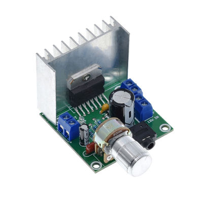 Placa amplificadora de potência de canal duplo TDA7297 12V com saída de 15W + 15W e design sem ruído