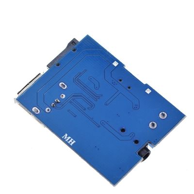 Modulo de amplificador de áudio de placa de decodificação MP3 com faixa de potência de 3,7 ~ 5,5V Cartão TF e modo de reprodução de disco U 2W Mono Amplificador
