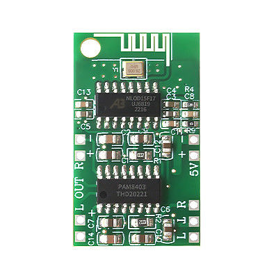 CA-8469 5V Classe D PAM8403 5.0 Placa de módulo amplificador de potência de áudio Bluetooth Componente digital