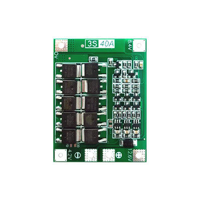 CA-3S-40A Carregador de bateria de lítio de iões de lítio módulo de célula de lítio PCB BMS placa de proteção para motor de perfuração 12,6V com equilíbrio