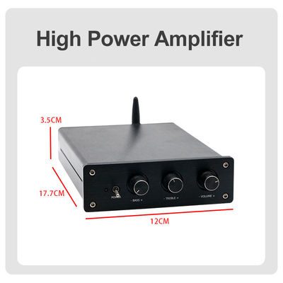 100W*2+200W Amplificador de Potência de Áudio para Casa com Bluetooth 5.0 e 2.1 Channel Mini HiFi Stereo Classe D Amplificador Digital