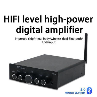 2.1 Canal de potência de saída de 100 W Wireless Bluetooth Digital Audio HIFI Amplificador de potência para áudio doméstico