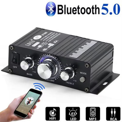 AK-270 12V 30W + 30W 2.0 Canal Amplificador de Potência Bluetooth para Home Theater
