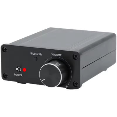 Amplificador Digital TPA3116 100W Estéreo HiFi Classe D com Bluetooth 5.0 e Carcaça em Liga de Alumínio
