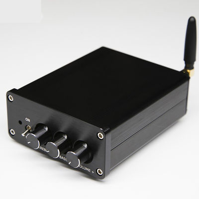 Tabela de amplificador de áudio Bluetooth 5.0 de 100W*2 com material de alumínio para amplificador de potência profissional