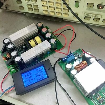 Dual Output 1000W LLC Soft Switching Power Amplifier Board ±35V a ±80V DIY Audio Board Mount AC DC Converters