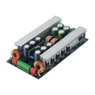 2x600W Stereo Digital Power Amplifier Board AC DC Converter com alimentação de comutação Bridged Speaker Protection Board Mount