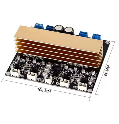 Placa amplificadora digital classe D de 4 canais de alta potência TPA3255 com eficiência> 90% para alto-falante de som doméstico DIY