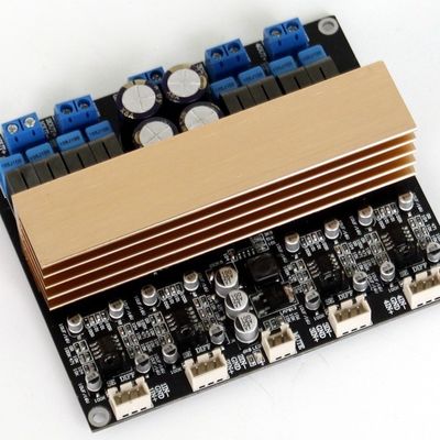 Placa amplificadora digital classe D de 4 canais de alta potência TPA3255 com eficiência> 90% para alto-falante de som doméstico DIY