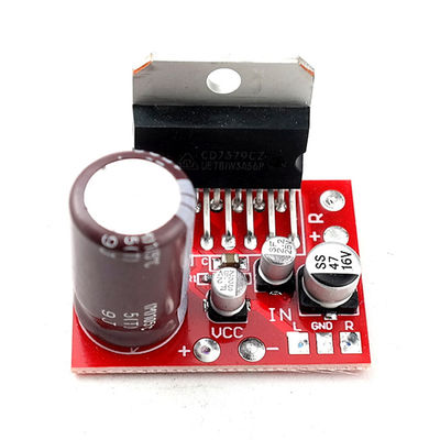 TDA7379 Módulo de amplificador de potência estéreo Canal duplo DC9V-17.5V 38W+38W Amplificador de áudio