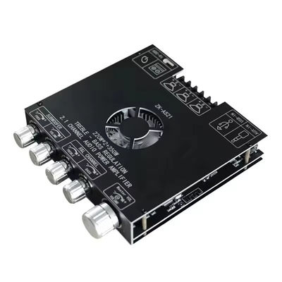 Modulo de amplificador de áudio ZK-AS21 2.1 Channel TPA3255 Subwoofer 220WX2+350W 220WX2+350W Amplifier Board ZK-AS21