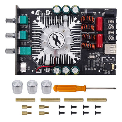 ZK-1602T 2*160W 2.0 Canal Classe d Audio Stereo Amplifier Board Bass AMP TDA7498E BT 5.0 Subwoofer Amplifier Board ZK-1602T