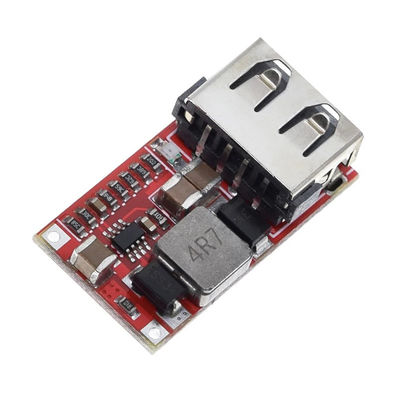 CA-025 Conversor DC-DC eficiente Tabela de desenvolvimento de carregador USB 6V-24V 24V 12V a 5V 97,5% Módulo Buck para alimentação de veículos