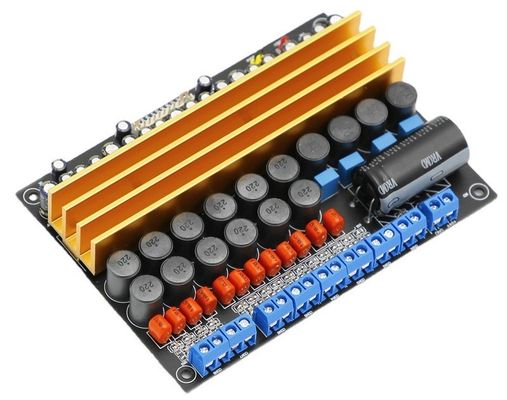 Adaptador de CC TPA3116 7.1 8 canais 100W 100W 6*50W Classe D Amplificador de Potência Digital Painel para alto-falantes Iluminação LED Sem luz
