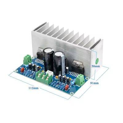 Tabela de amplificador de áudio duplo de classe D de alta potência AC12-32V 2 * 100W TDA7293 Amplificador digital estéreo para alto-falantes